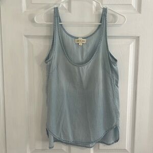 Women’s cloth & stone Chambray Tank
